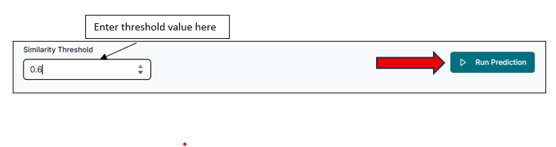 Set threshold and run prediction